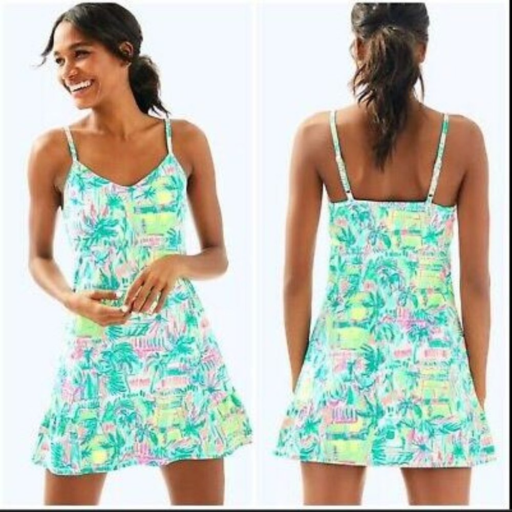 NWT Lilly Pulitzer Meryl Nylon Adeli sz M
